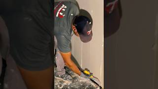 Just Calm down and enjoy skim coat drywallfinish construction diy satisfying work calmdown [upl. by Peih]