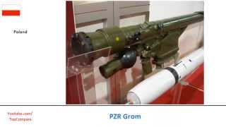 PZR Grom Manportable shoulder launched missile all specs [upl. by Necyla258]