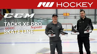 CCM Tacks XF Pro Skate Line  OnIce Insight [upl. by Illona102]