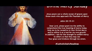 St AgnesPt Loma 41523 Sat Vigil 430pm  Divine Mercy Sunday [upl. by Dot366]