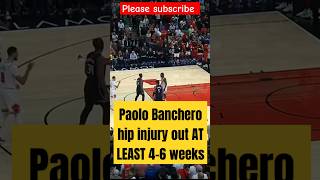 Paolo Banchero hip injury out AT LEAST 46 weeks torn oblique rickyrubio fansided bobbyorr [upl. by Barfuss296]