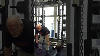 86 year old Ernest Tuff Rack Deadlifting 200kg x 2 13th November 2024 [upl. by Gussy734]