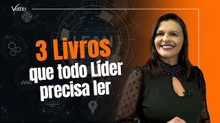 3 livros que todo Líder PRECISA ler [upl. by Eaned]