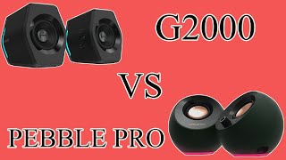 Edifier G2000 VS Creative Pebble Pro [upl. by Leoline]