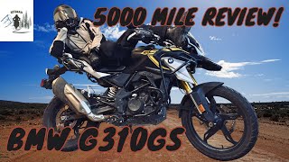 BMW G310GS 5000 Mile Review [upl. by Nirej813]