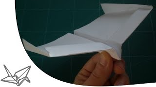 SIMPLE PAPER PLANE  How to make a paper airplane that FLIES  Blue Dove [upl. by Ennair564]