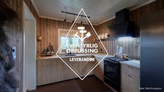 Eventyrlig Oppussing Fra upraktisk til lekkert hyttekjøkken på Reinslia [upl. by Aennil170]