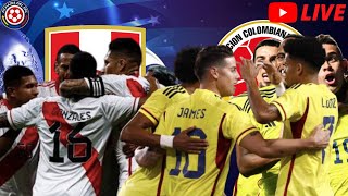 🔴🔴 PERU VS COLOMBIA EN DIRECTO 🔴🔴 CLASIFICATORIAS COPA MUNDIAL DE LA FIFA 2026 🔴 [upl. by Arber548]