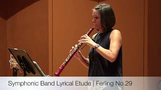 20242025 GMEA Symphonic Band Lyrical Etude Ferling No 29 [upl. by Gasperoni]