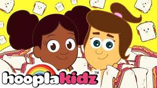 Lunchtime Songs  Whats In Your Sandwich  Kids Songs  HooplaKidz [upl. by Nosneb]