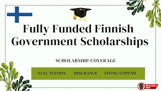 Fully Funded Scholarship in Finland  €5000 Stipend  Aalto University  How to Apply [upl. by Enar]