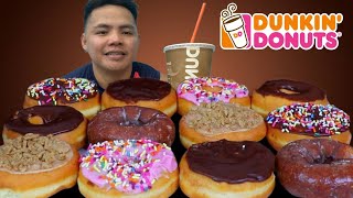 Dunkin Donut Mukbang  Mukbang Philippines  Mukbang Asmr  Mhers tv [upl. by Ardnajela]