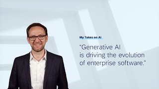 Thomas Saueressig Generative AI is Driving the Evolution of Enterprise Software  My Takes on AI [upl. by Adnohsad18]