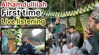 First time face to face listening zohaib ashrafi  zohaib ashrafi live blogging ZohaibAshrafi [upl. by Gael]