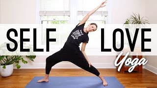 Self Love Yoga  Full Class  Yoga With Adriene [upl. by Hannazus]