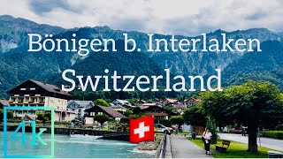 Bönigen b Interlaken Switzerland 🇨🇭 4K [upl. by Nevsa]