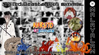 All Tailed Beast in Naruto explained in Malayalam  fallen loki  Naruto shippuden [upl. by Enilegnave]