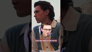 Tom Hollands biggest regretshorts tomholland hollywood actor spiderman Marvel SpiderMan4 [upl. by Massey]