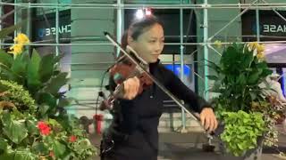 Street Violin Improvisation  Steps  Jia Doughman [upl. by Broeder]