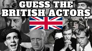 Name The British Actors Quiz Quiz Mix Challenge [upl. by Allistir]