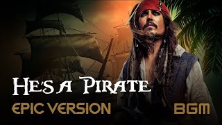 Hes a pirate song bgm  BASS BOOSTED MRINFINITRIX [upl. by Salchunas459]