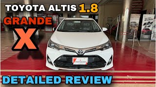 Toyota Altis Grande X 2024 Detailed Review  Altis 18 X [upl. by Suiram]