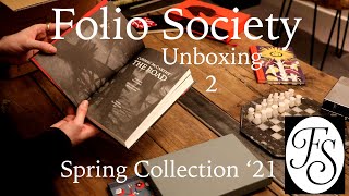 Spring Collection Part 1  Folio Society Unboxing 2 [upl. by Gilpin]