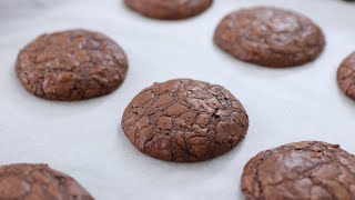 Fudgy Brownie Cookies Recipe [upl. by Laughton]