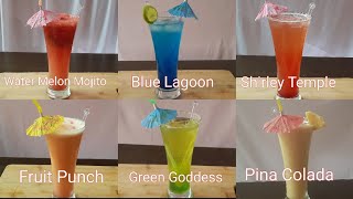 Mocktails quick and easy summer special non alcoholic drinks [upl. by Onder]