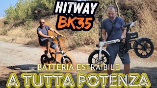 HITWAY BK35  Nuova Ebike a Batteria Estraibile [upl. by Tansey]