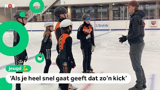 Shorttrack steeds populairder bij kinderen [upl. by Nagol]