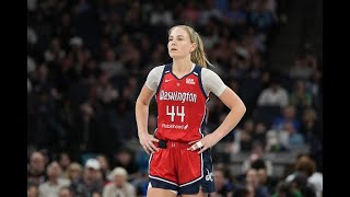 Karlie Samuelson PERFECT in Mystics Win [upl. by Aslin256]