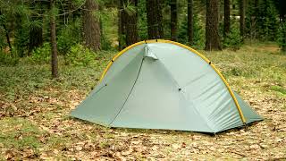 Tarptent Rainbow Setup [upl. by Ahsemo]