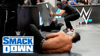 Roman Reigns tears apart Solo Sikoa and The Bloodline SmackDown Aug 9 2024 [upl. by Luhey]