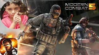 Modern Combat 5 gameplaymultiplayermc5 loadoutmcvmc5 glitch [upl. by Kenji]