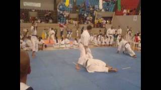 Wong KarateDo Bunkai Kata Kussanku Sho Shorin Ryu SHIN SHU KAN São Paulo Brasil [upl. by Ahsienot]