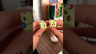 Plusle amp Minun 💙❤️ drawingtutorial keyboard keycaps edding art pokemon pokémon pokemongo [upl. by Odlopoel879]