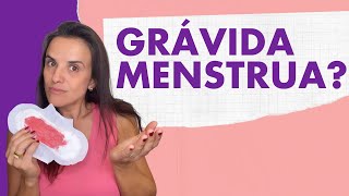 Gravida menstruada Causas de sangramento na gravidez [upl. by Morgana954]