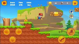 Super Bino Go2 Adventure World  Android Gameplay  Level 9 [upl. by Winonah]