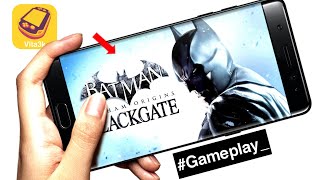 VITA3K EMULATOR  Batman Arkham Origins Blackgate Gameplay [upl. by Joela]