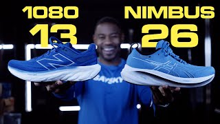 Which Shoe Asics Gel Nimbus 26 vs New Balance 1080V 13 [upl. by Anuhsal]