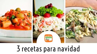 3 recetas para navidad  Cocina Vegan Fácil [upl. by Ira]