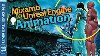 How to Import Mixamo Animations to Unreal Engine 54 [upl. by Nelson]