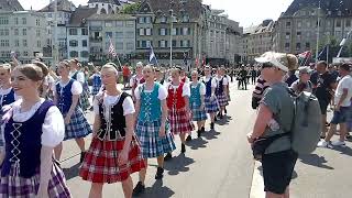 Basel Tattoo Parade 20 Juli 2024 34 [upl. by Weixel]