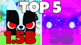 Top 5 most INSANELY Lucky Moments In Pets Go [upl. by Fish316]