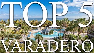 TOP 5 BEST allinclusive resorts in VARADERO CUBA 2024 PRICES REVIEWS INCLUDED [upl. by Jephum586]