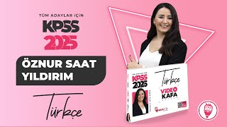 31 Ünlem  Öznur Saat Yıldırım KPSS TÜRKÇE 2025 [upl. by Evonne]