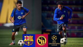 🔥 MATCH PREVIEW FC BARCELONA vs YOUNG BOYS 🔥 UEFA CHAMPIONS LEAGUE [upl. by Larok888]