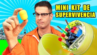 EL KIT DE SUPERVIVENCIA MÁS PEQUEÑO DEL MUNDO  Life Hacks  Curiosidades con Mike  T4 E32 [upl. by Dusen]