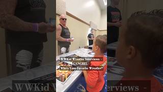 WWKid Wrestler Interviews  GANGREL  Whos Your Favorite Wrestler wwe aew gangrel thebrood [upl. by Lainahtan916]